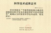 節(jié)能型廢胎混合液改性道路膠結料開發(fā)及在路面養(yǎng)護中的應用研究